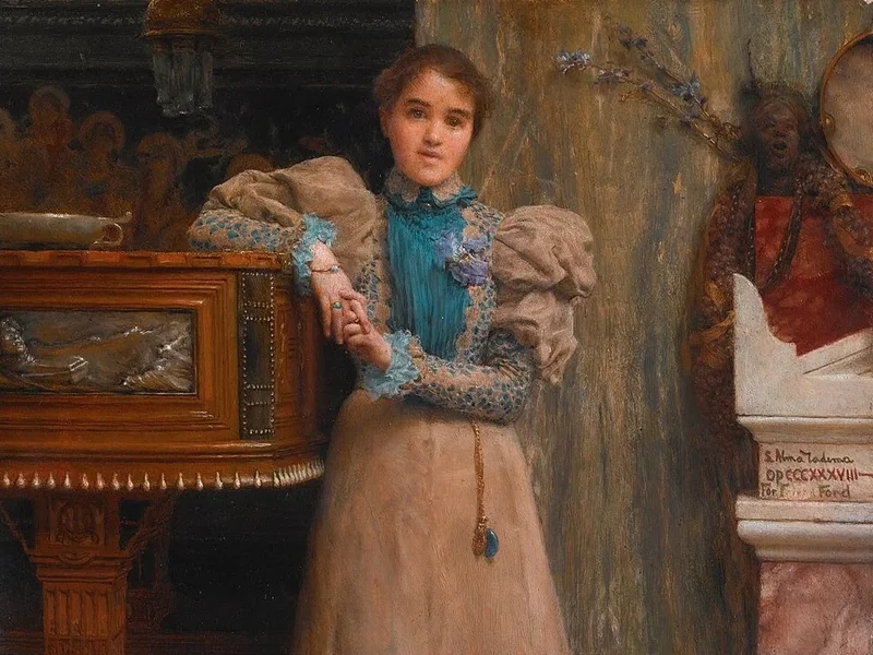 1852-Edward Onslow Ford - Clothilde Edith Ford, figlia di Edward Onslow Ford